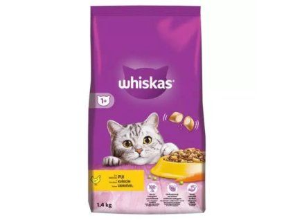Whiskas granulki z kurczakiem 1400g
