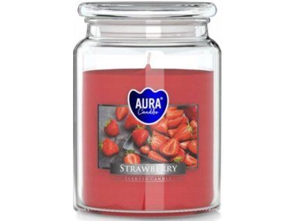 Świeca Bispol truskawkowa 500g