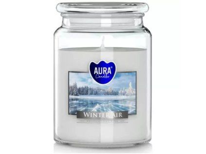 Świeca Bispol zimowe powietrze 500g