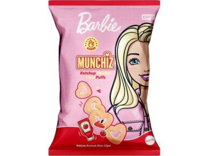 Munchiz cornpuffs barbie ketchup 35g