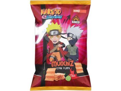 Munchiz cornpuffs naruto chili lime 50g