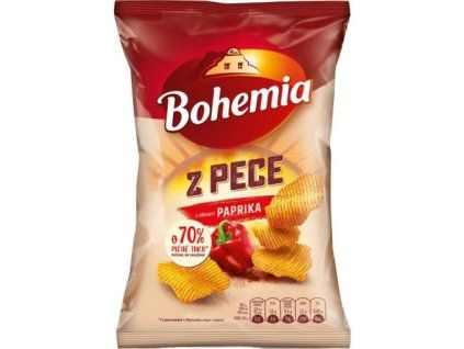 Chipsy Bohemia z pieca paprykowe 100g