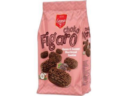 Leona Figaro cookies choco cocoa coconut shortbread 300g