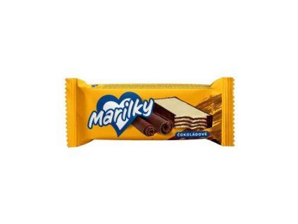 Wafel morelowy, oblany czekoladą na obwodzie 36g