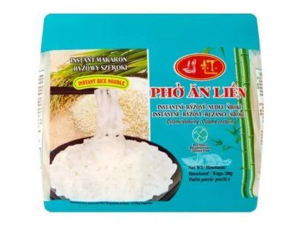 makaron ryżowy instant szeroki (pho an lien) 200g