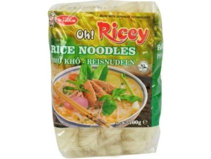 Makaron ryżowy Oh Ricey szeroki 500g
