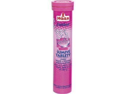 Tabletki musujące Haas junior 80g