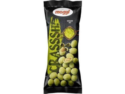 Mogyi crasssh peanuts wasabi in dough 60g