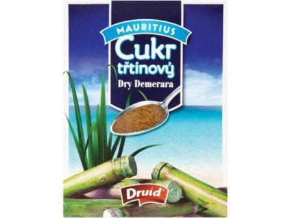 Cukier trzcinowy Druid suchy demerara 400g