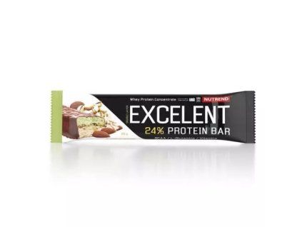 Baton proteinowy Nutrend Excelent migdały+pistacje 85g