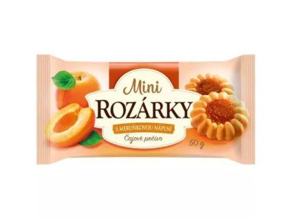 Mini różańce morelowe 50g