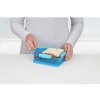 Pudełko na przekąski Sistema Lunch Snack Attack Duo z 2 oddzielnymi przegródkami, 975 ml, niebieskie