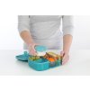 Lunchbox Sistema Ocean Bound Ribbon z pojemnikiem na jogurt, 1,1 l, miętowy