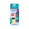 Zestaw 2 kubków jogurtowych na wynos Sistema 150 ml