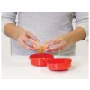 Sistema Microwave easy egg cooker 271 ml, czerwony