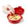 Sistema Microwave easy egg cooker 271 ml, czerwony