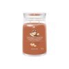 Świeca świecowa YANKEE CANDLE PUMPKIN CINNAMON SWIRL SIGNATURE LARGE