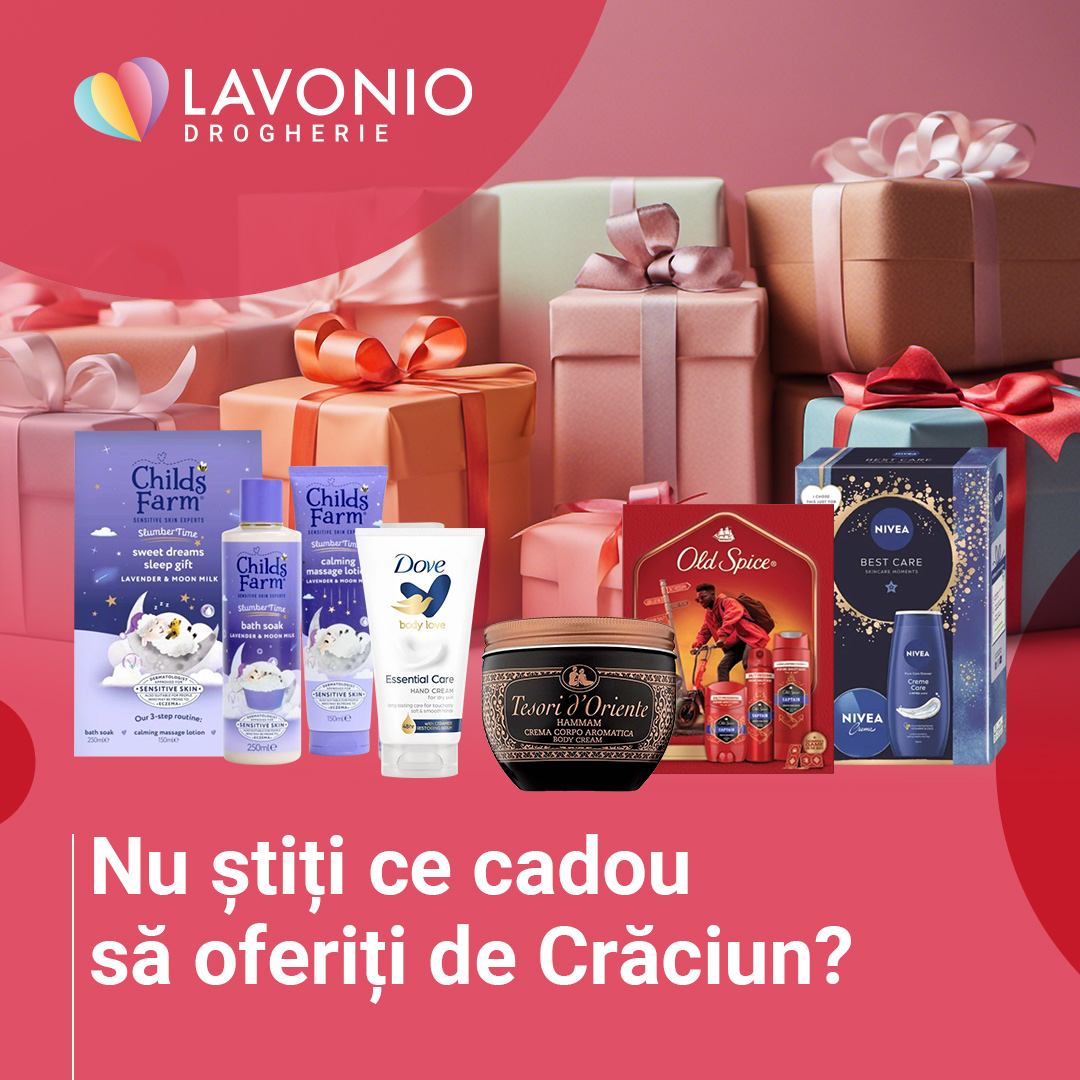 Nu știi ce cadou să oferi de Crăciun?