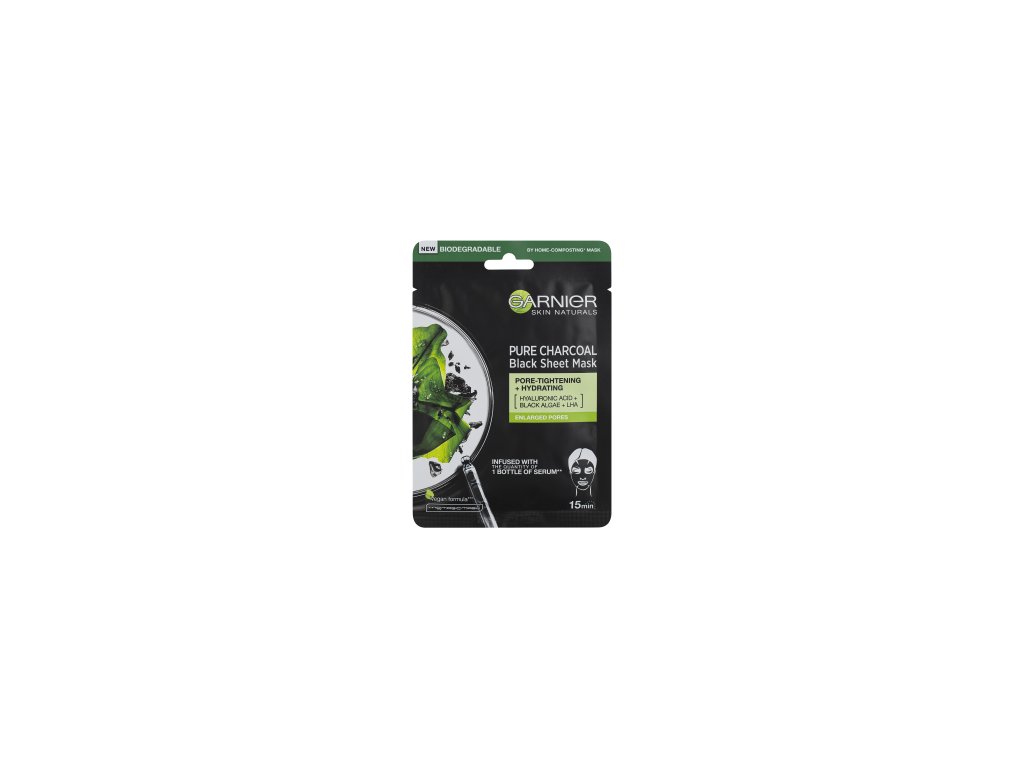 125691 garnier maska 32g pure charcoal