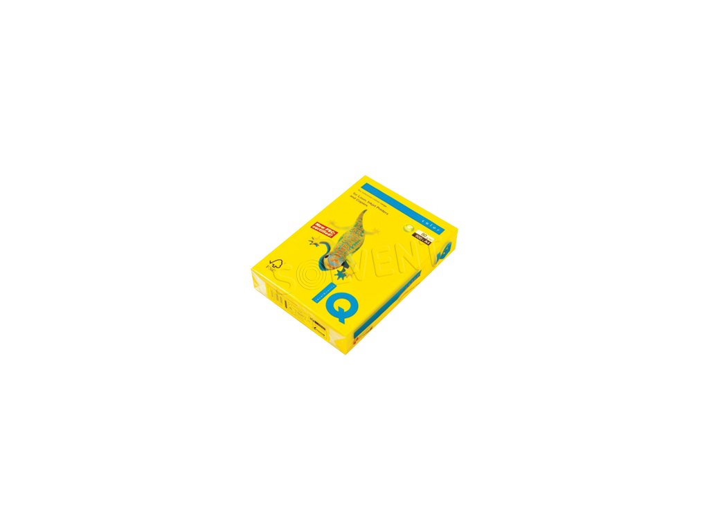 Hârtie XEROX A4, galben intens (500 buc/pachet)