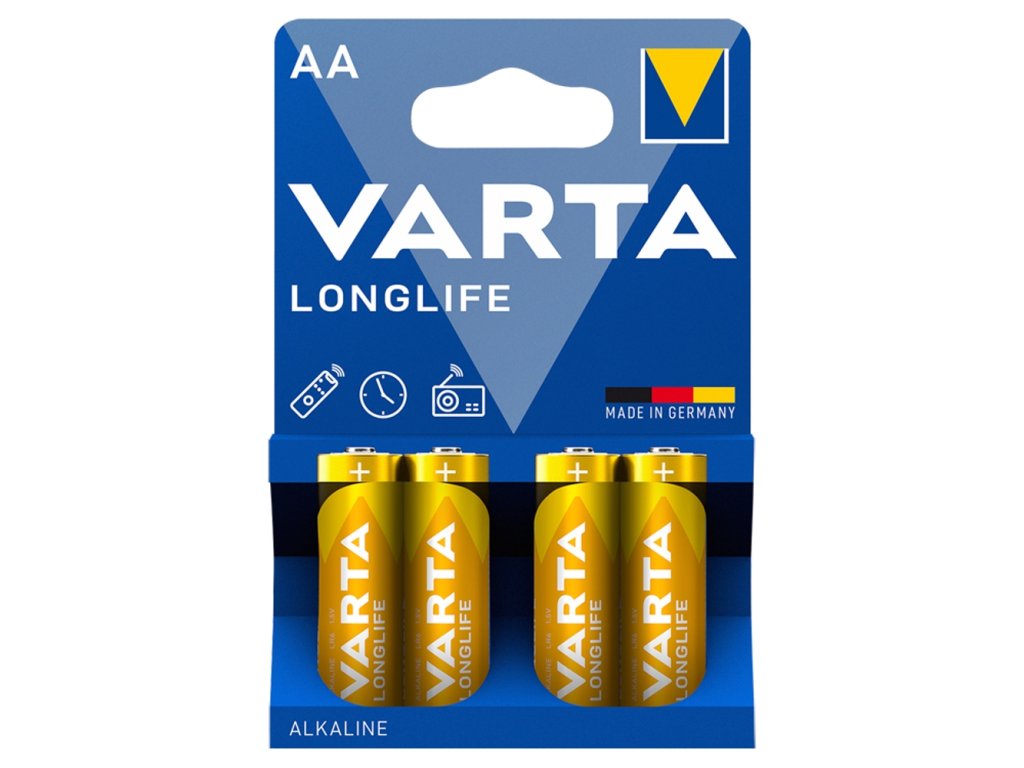 Baterii VARTA AA (4BUC/BLI) Durată lungă de viață