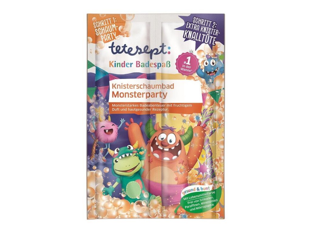 Sare de baie TETESEPT Monsters, 45 g