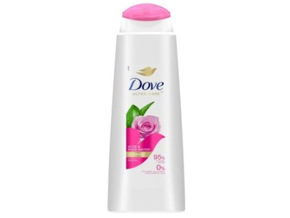 100546 dove sampon 400ml aloe rose water