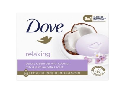 100462 dove mydlo 90g relaxing coconut milk