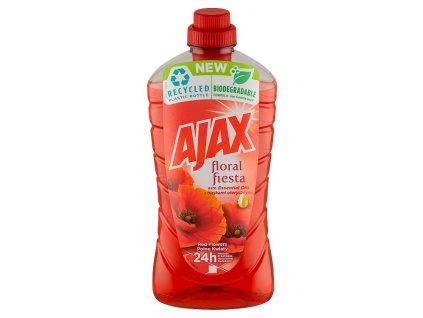 54504 ajax 1l red flower divoky mak cerveny