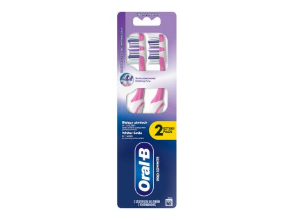 124272 oral b zk pro 3d white 2ks bli medium