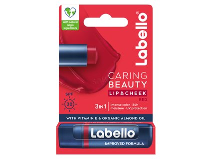 125382 labello lip balm 4 8g barevny red