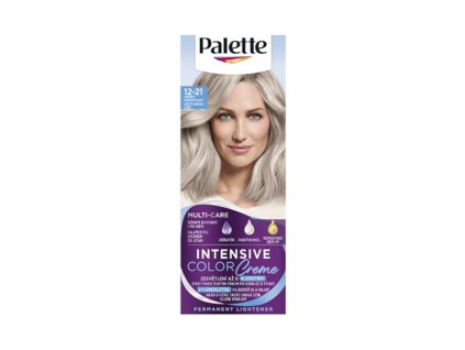 Paletă de vopsea de păr ICC 50ml 12-21 Blond Argintiu Cenușiu