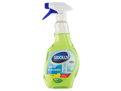 Sidolux Window Nano Code Lemon pentru geamuri și oglinzi cu spray Nanotechnology 500 ml