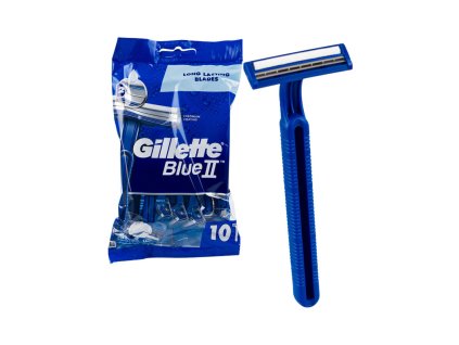 Lame de ras de unică folosință Gillette Blue2 10 buc (pungă) Buc.