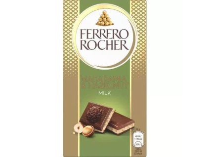 Lapte Ferrero Rocher cu Macadamia și Alune 90 g