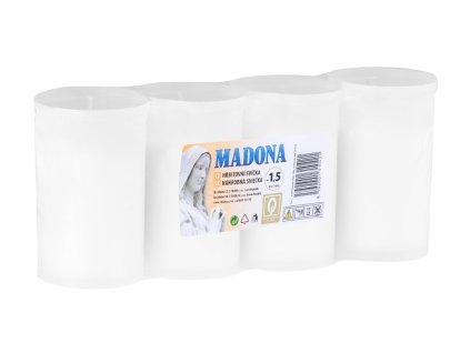 Madonna de cimitir 120g ~1,5 zile 4 bucăți presate albe