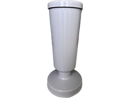 Vază de cimitir Madonna din plastic cu greutate 30 cm – gri