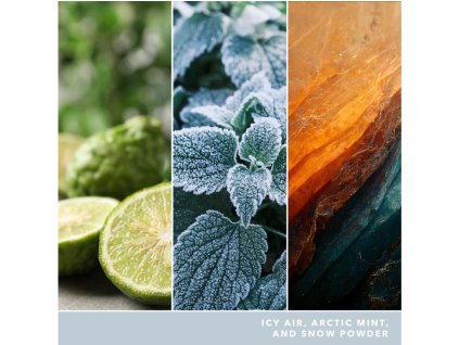 Lumânare Yankee North Pole Hideaway, ceară parfumată pentru lămpi aromatice