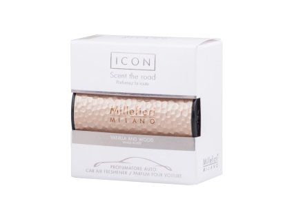 Odorizant auto Millefiori Icon Vanilla & Wood Metal