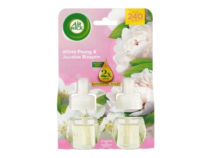 Reumplere electrică Air Wick Duo bujor și iasomie