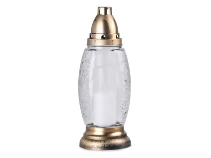 Sticlă de cimitir 28,5 cm depozit 100g 36h. crenguță