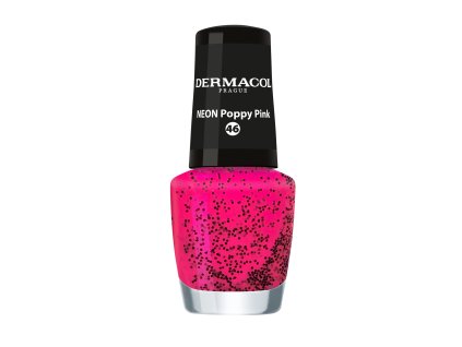 Oja decorativă Dermacol Neon Poppy Pink 46