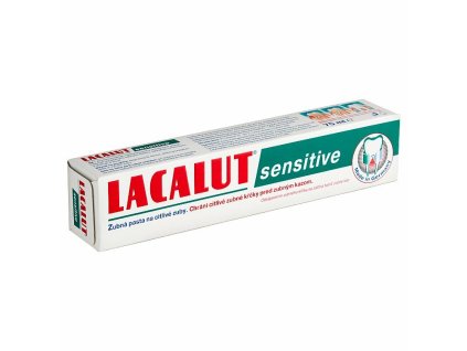 Pastă de dinți Lacalut 75ml Sensitive + Ață dentară PC