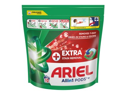Ariel Pocket (10 buc./pachet) Plus Extra Stain