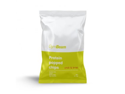 protein popped chips 40 g chilli lime gymbeam 1