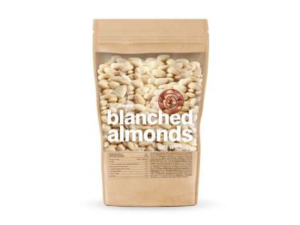 blanched almonds 500g mockup