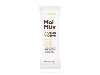 moimuv protein pro bar cookie dough flavour 55 g gymbeam