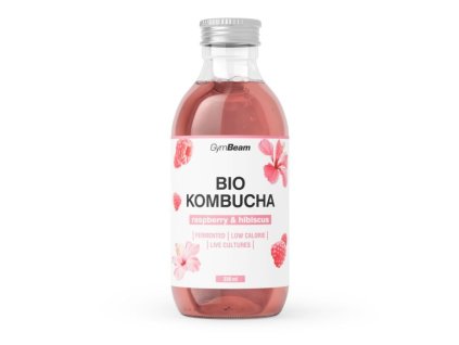bio kombucha raspberry mockup