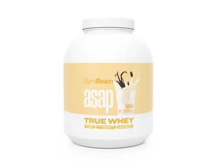 asap true whey vanilla 2000 g gymbeam 1