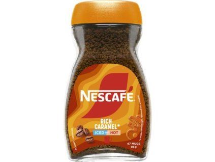 Cafea instant Nescafé Classic cu caramel, 95g